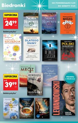 Książka Remigiusz Mróz - Kasproye promocja w Biedronka