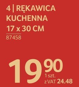 Rękawica kuchenna 17 x 30 cm promocja w Selgros