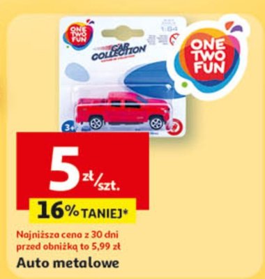 Auto metalowe promocja w Auchan