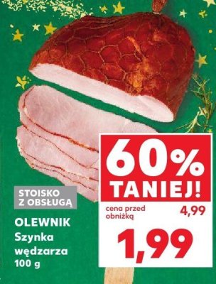 Szynka wędzarza Olewnik promocja w Kaufland