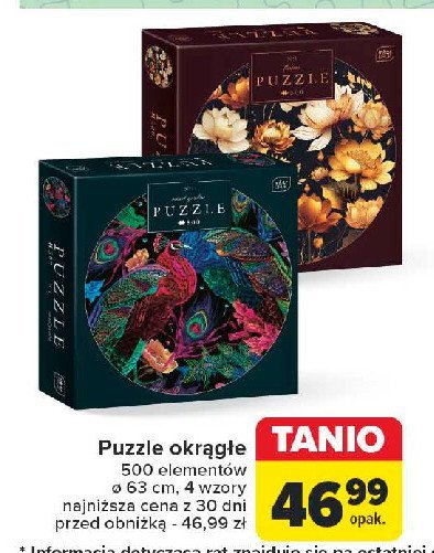 Puzzle kwiaty 500 el. Interdruk promocja w Carrefour