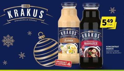 Koncentrat Krakus żurek promocja w Groszek