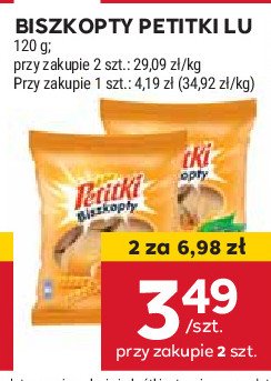 Biszkopty Lu petitki promocja