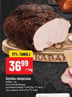 Szynka okopcona Kabanos promocja w POLOmarket