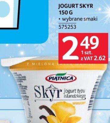 Jogurt Skyr 150g wybrane smaki promocja w Selgros