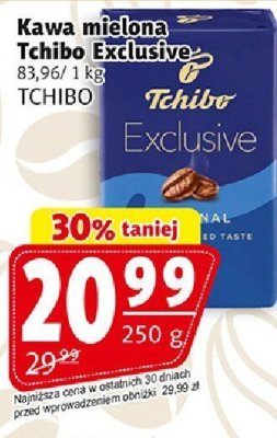 Kawa mielona Tchibo Exclusive promocja w Prim Market