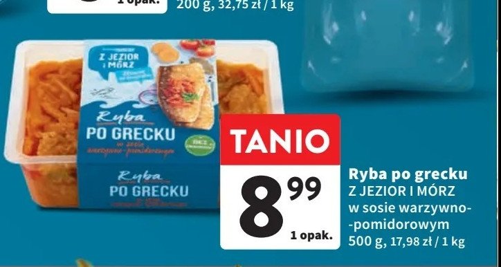 Ryba po grecku Z jezior i mórz promocja