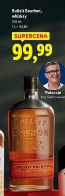 Whisky Bulleit Bourbon promocja w Lidl