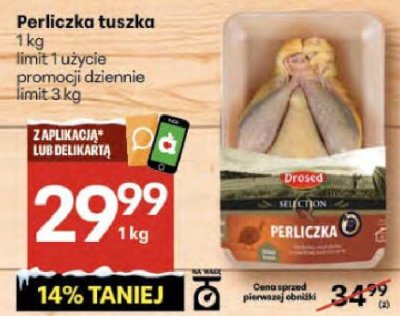 Perliczka tuszka promocja w Delikatesy Centrum