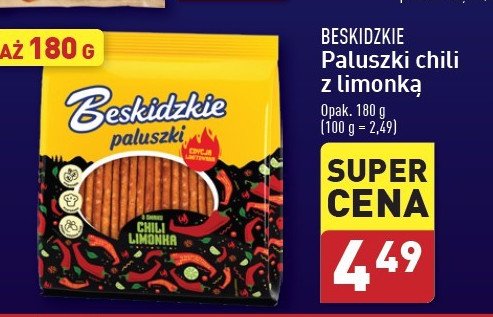 Paluszki chili-limonka Aksam beskidzkie promocja