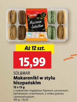 Makaroniki w stylu hiszpańskim Sol&mar promocja