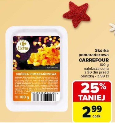 Skórka pomarańczowa  promocja w Carrefour Market