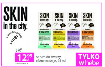 Serum multi odżywcze Skin in the city promocja