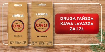 Kawa Lavazza Qualità Oro promocja w Żabka