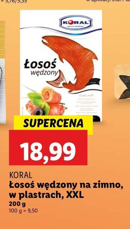 Łosoś wędzony sałatkowy Koral (graal) promocja