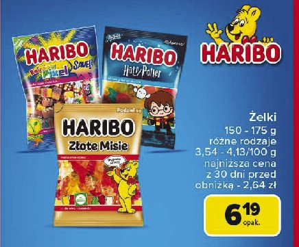 Żelki harry potter Haribo promocja w Carrefour