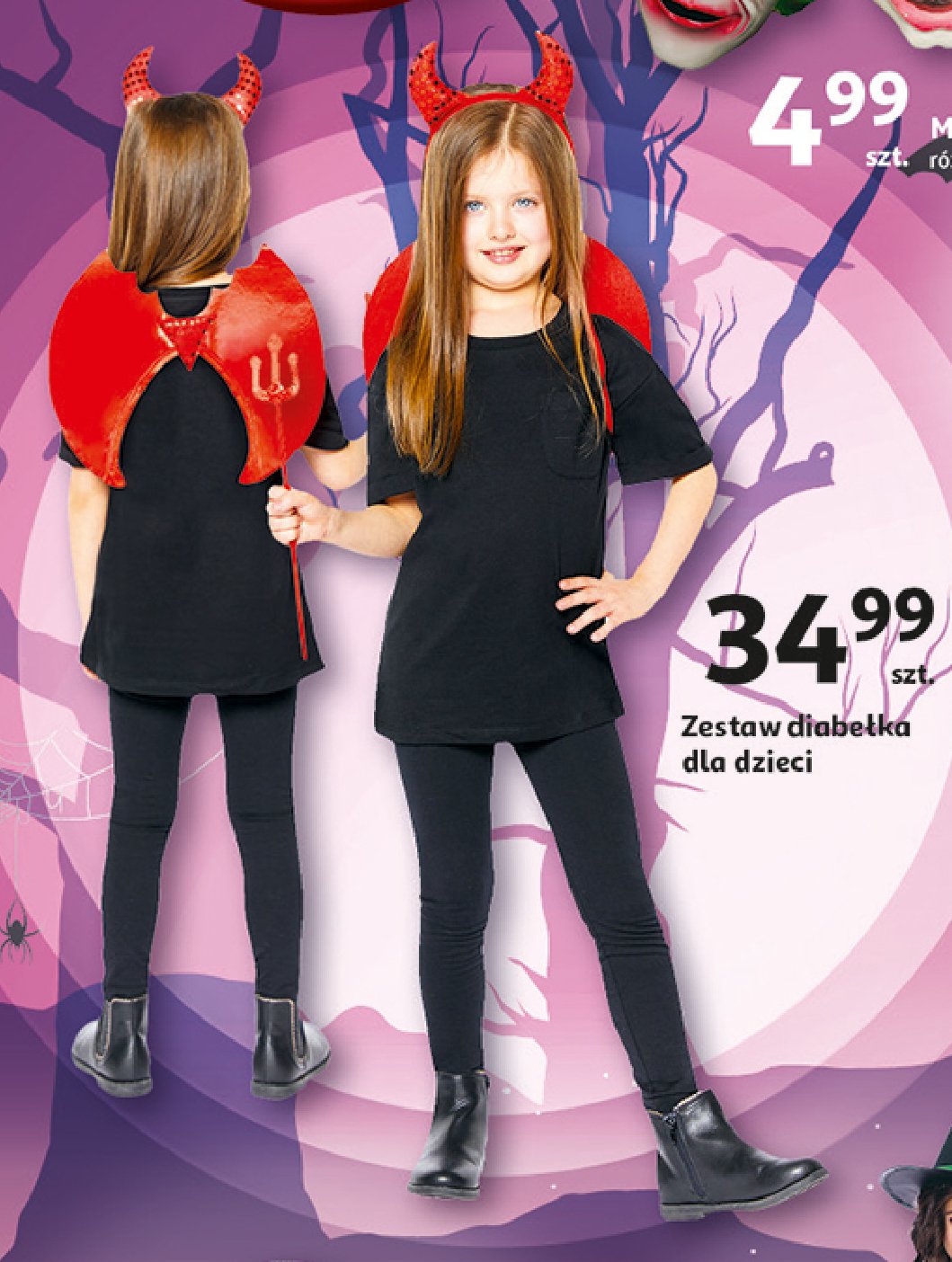 Kostium diabeł halloween promocja