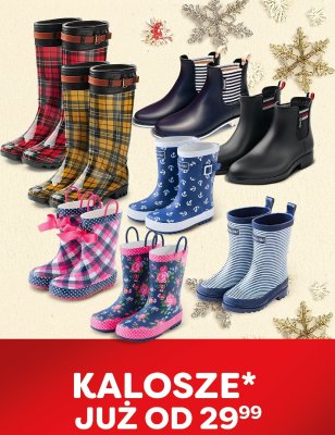 Kalosze damskie promocja w POLOmarket