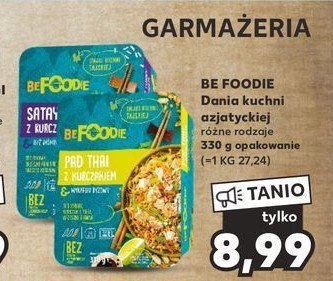 Satay z kurczakiem To be foodie promocja