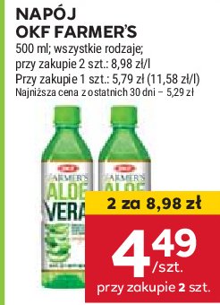 Napój aloesowy Okf promocja