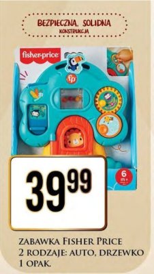 Zabawka Fisher Price 2 rodzaje: auto, drzewko 1 opak. promocja w Dino