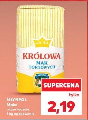 Królowa mąk tortowych Młynpol promocja w Kaufland