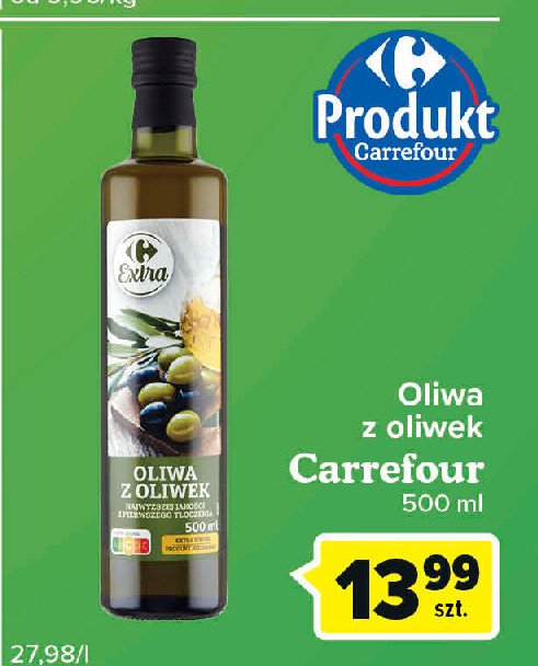 Oliwa z oliwek Carrefour extra promocja