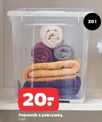 Pojemnik z pokrywką 20 l promocja w Netto