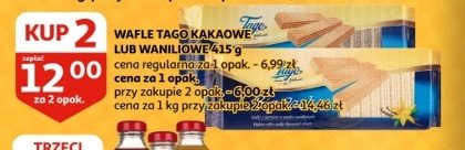 Wafle waniliowe Tago promocja