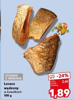 Leszcz wędzony w kawałkach promocja w Kaufland