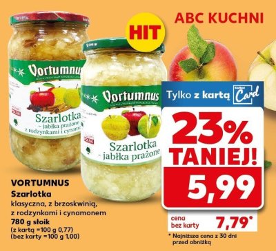 Szarlotka z brzoskwinią  promocja w Kaufland