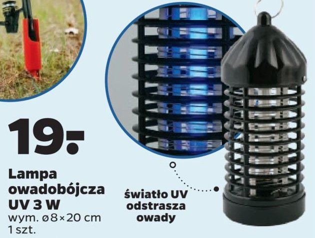 Lampa owadobójcza 3 w promocja