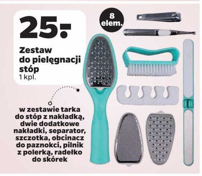 Zestaw do pielęgnacji stóp promocja