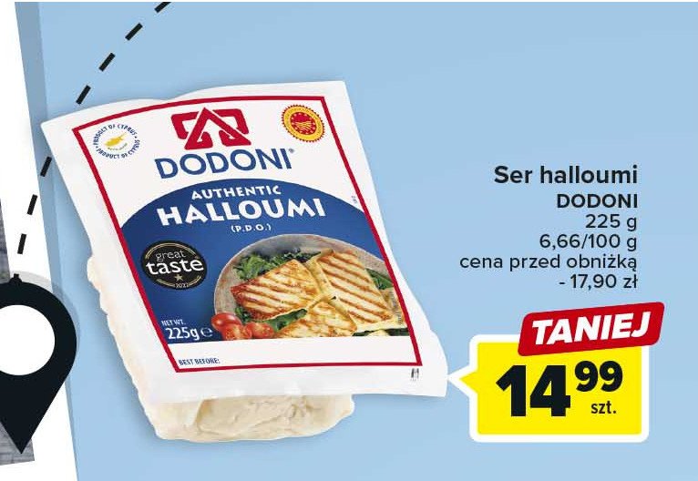 Ser halloumi Dodoni promocja