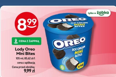 Lody Oreo Mini Bites promocja w Żabka