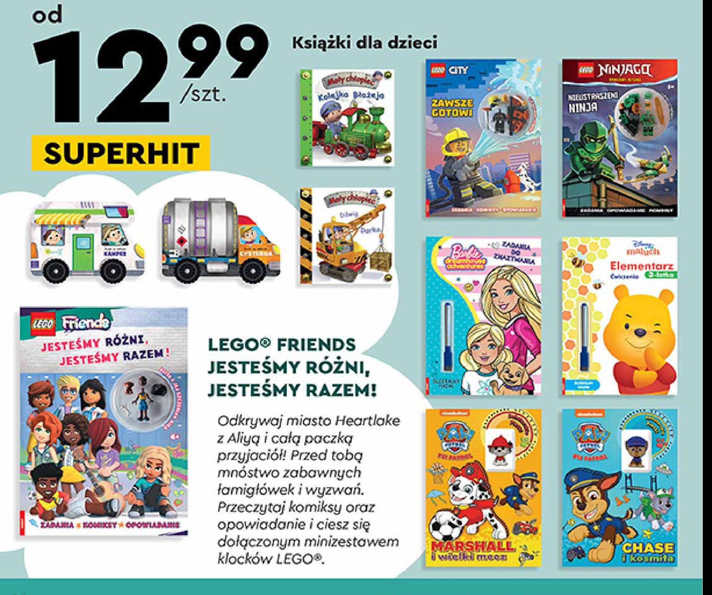 Barbie zadania do zmazywania promocja