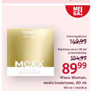 Woda toaletowa Mexx woman promocja