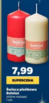 Świeca pienkowa, różne rodzaje promocja w Netto