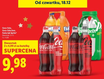 Napój Sprite promocja w Lidl