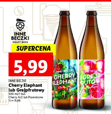 Piwo Inne beczki cherry elephant promocje
