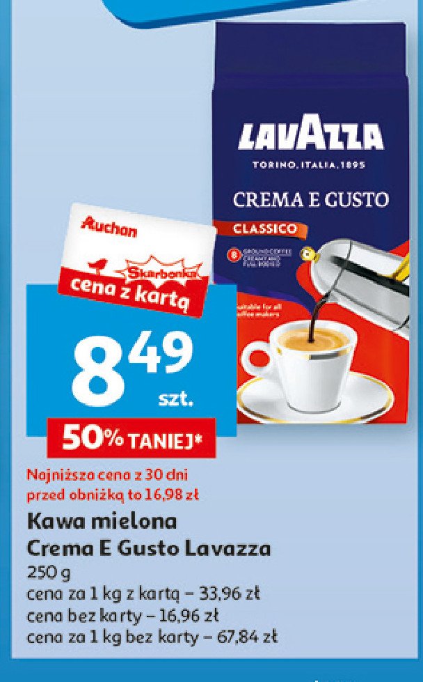 Kawa Lavazza crema & gusto promocja