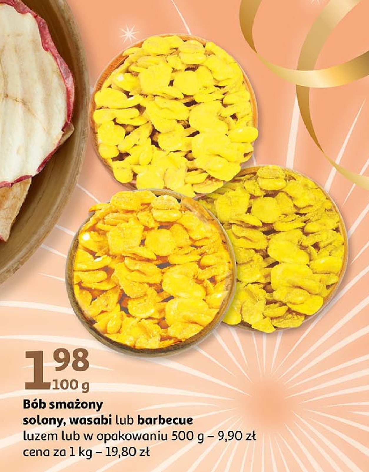 Bób smażony wasabi promocja
