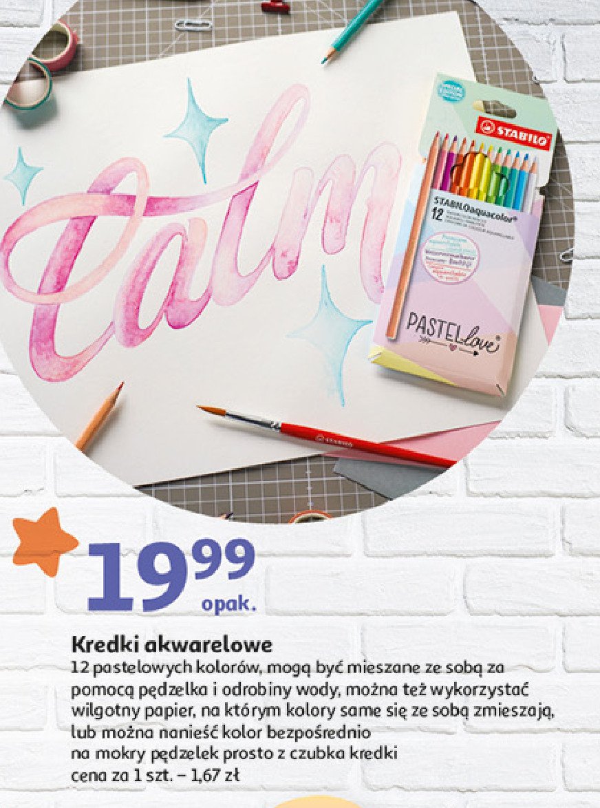 Kredki akwarelowe Stabilo promocja