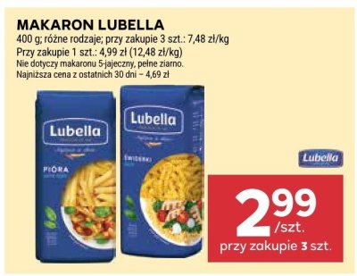 Makaron Lubella promocja w Stokrotka