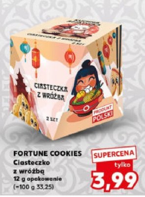 Ciasteczko z wróżbą promocja w Kaufland