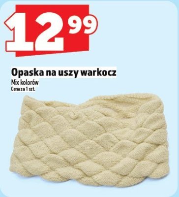 Opaska na uszy warkocz promocja w TOPAZ