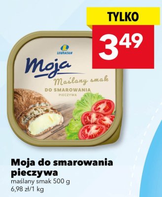 Moja do smarowania pieczywa maślany smak promocja w LEWIATAN