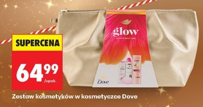 Zestaw kosmetyków w kosmetyczce Dove promocja w Biedronka
