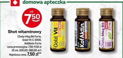 Shot witaminowy Gold Vit C 2000 25ml promocja w Żabka