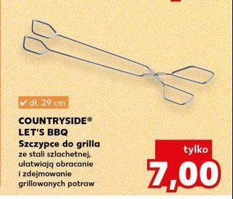 Szczypce do grilla ze stali nierdzewnej K-classic countryside promocja